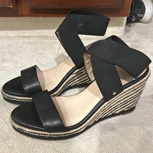 Cole Haan wedge sandals 9M